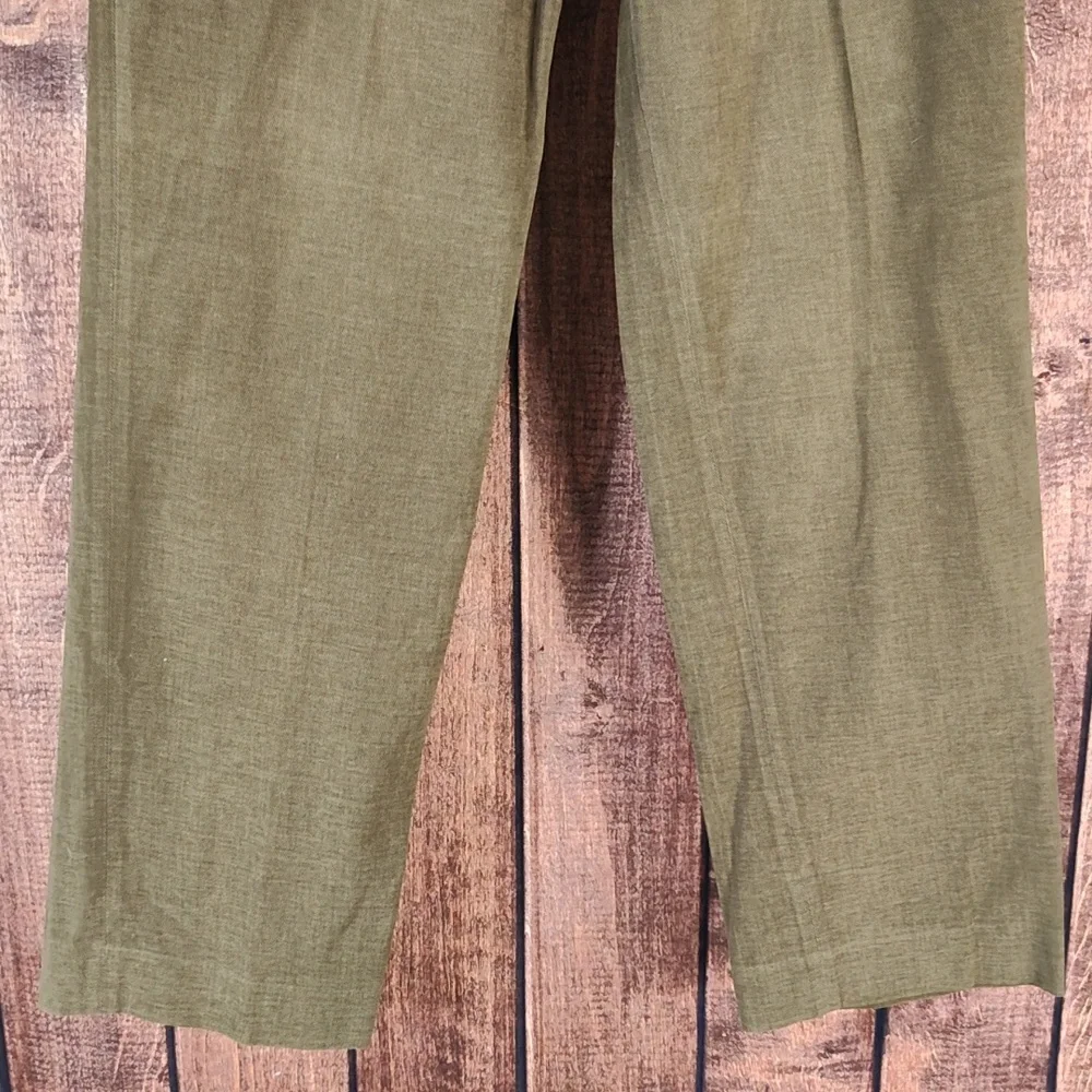 32x32 Vtg Brown Twill Mens Chino Excellent Condition